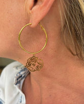 Rameses Gold Hoops